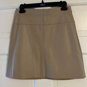 Max Studios, faux, leather skirt, women’s extra small